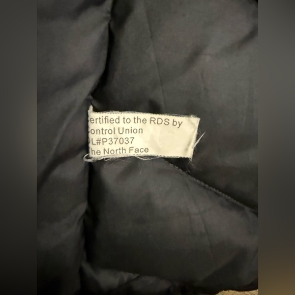 The North Face 550 Gilet Goose Down Puffer Vest Black Quilted Women Small - Picture 5 of 12